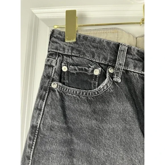 Rag & Bone Logan Wide Leg in Filmore With Holes REVOLVE SZ 25 - Picture 6 of 12